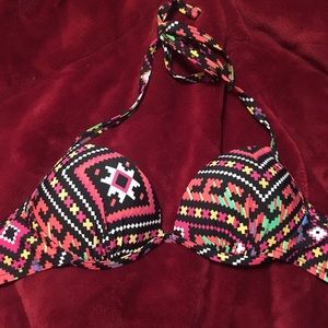 Target push-up swim top